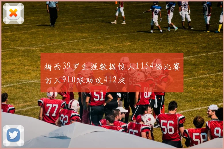梅西39岁生涯数据惊人1154场比赛打入910球助攻412次
